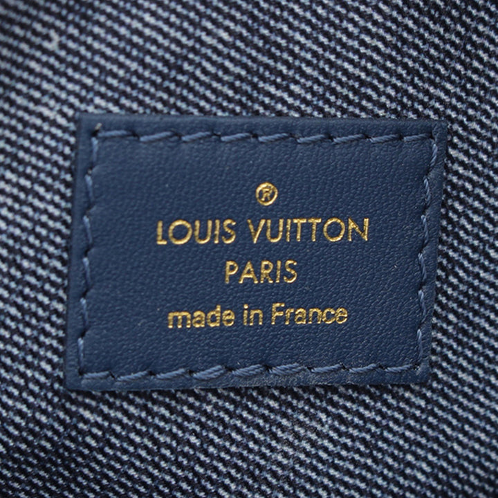 embossé Coussin PM Monogram Bleu