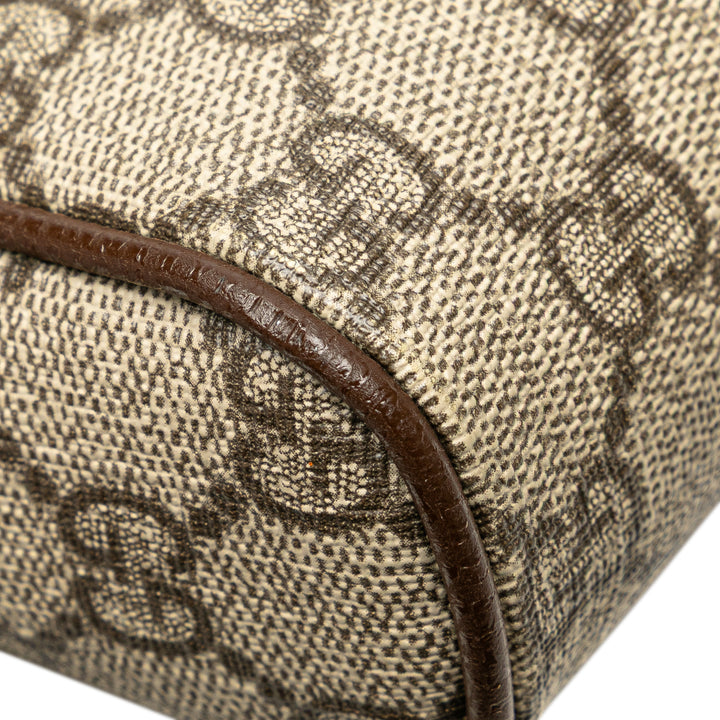 Small GG Supreme Web Ophidia Messenger Bag Brown - Gaby Paris