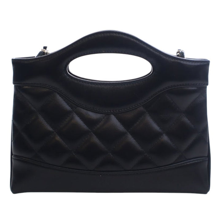 Chanel Nano brillant vieilli Cuir de veau 31 Shopping Sac – GABY PARIS Authentique