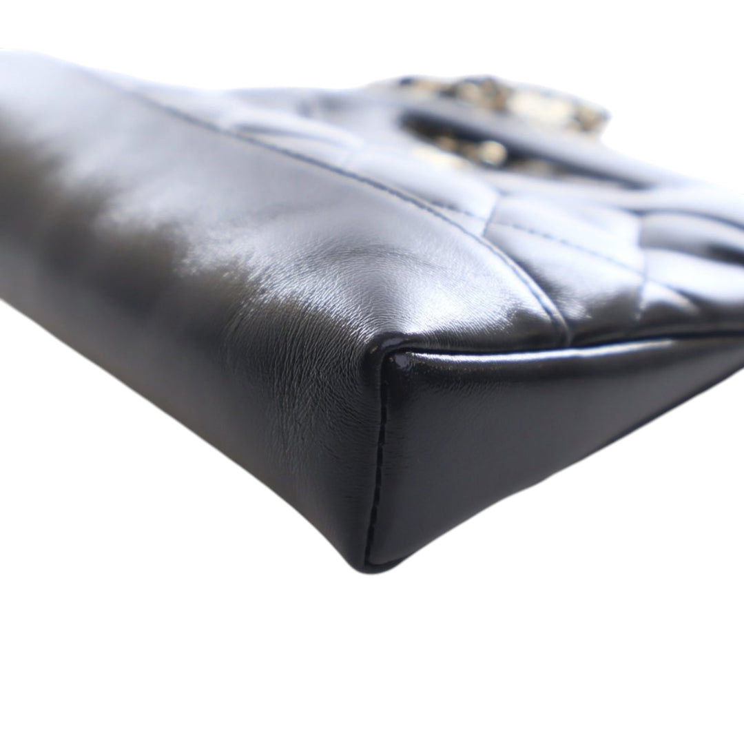 Chanel Nano brillant vieilli Cuir de veau 31 Shopping Sac – GABY PARIS Authentique