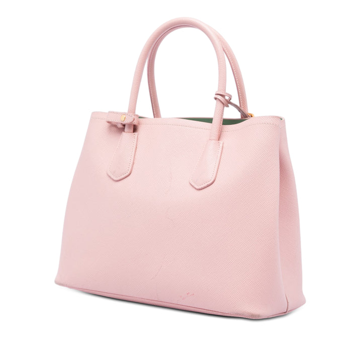 Prada Medium Saffiano Cuir Double Sac