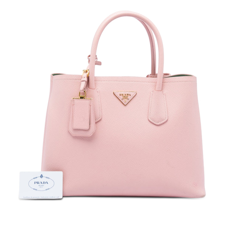 Prada Medium Saffiano Cuir Double Sac