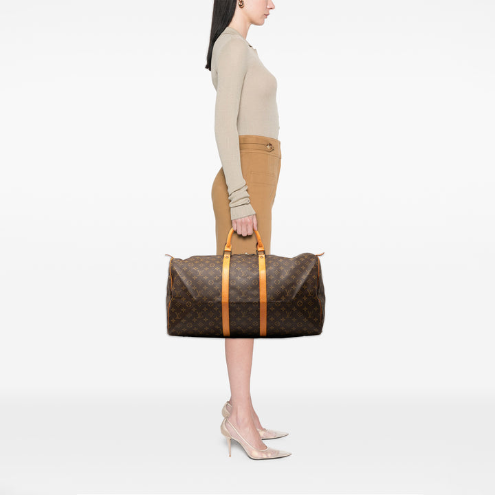 Louis Vuitton Monogram Keepall 55