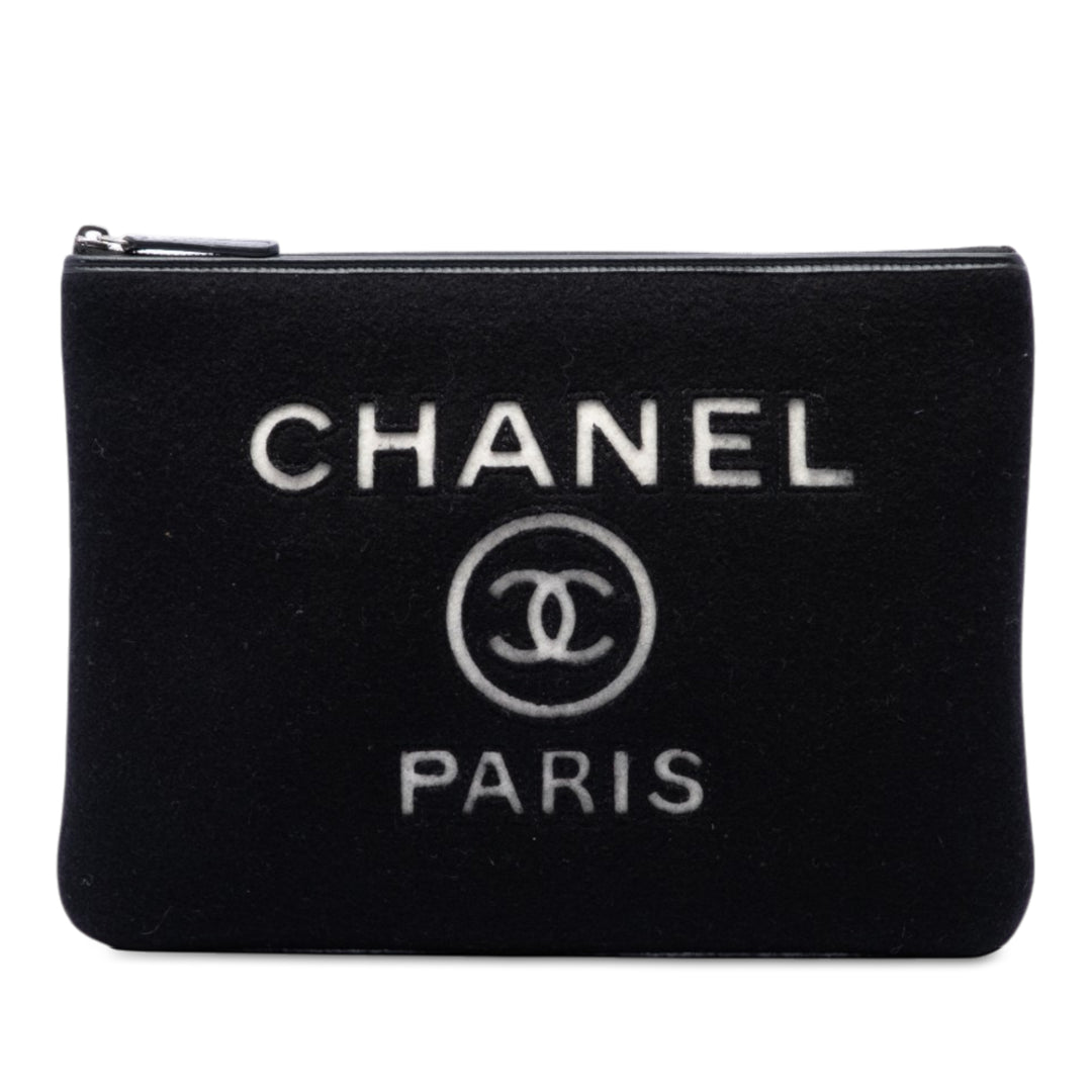Felt Deauville O Étui Pochette Moyen Noir