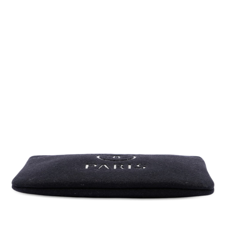 Felt Deauville O Étui Pochette Moyen Noir