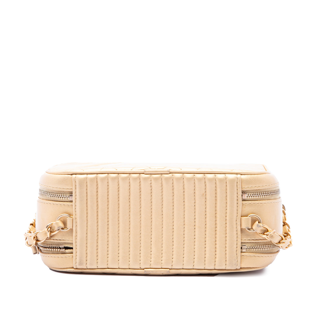 Chanel Small Matelassé Cuir d'agneau Coco Boy Sac caméra