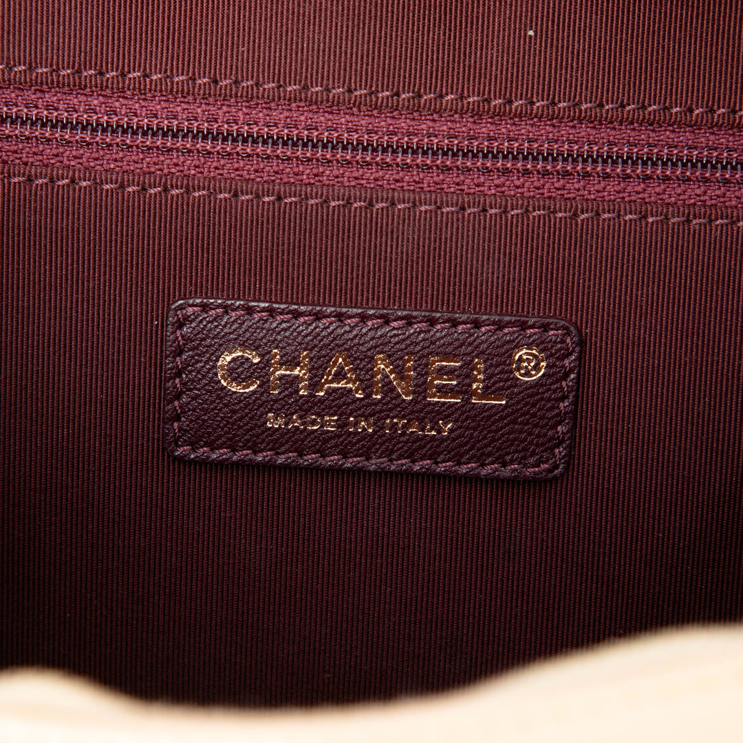 Chanel Small Matelassé Cuir d'agneau Coco Boy Sac caméra