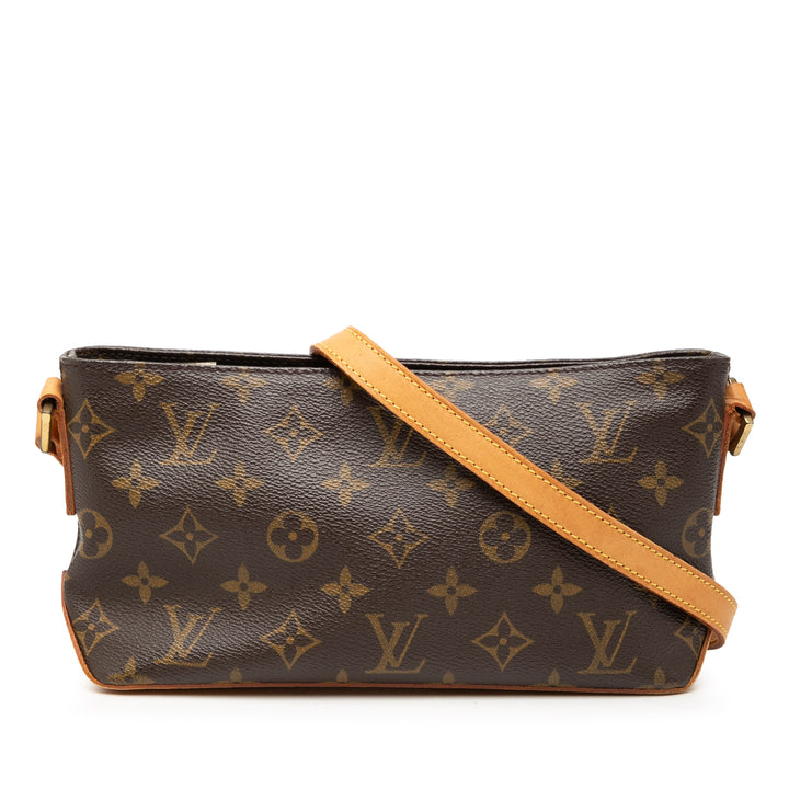 Brauner Monogramm-Gehwagen