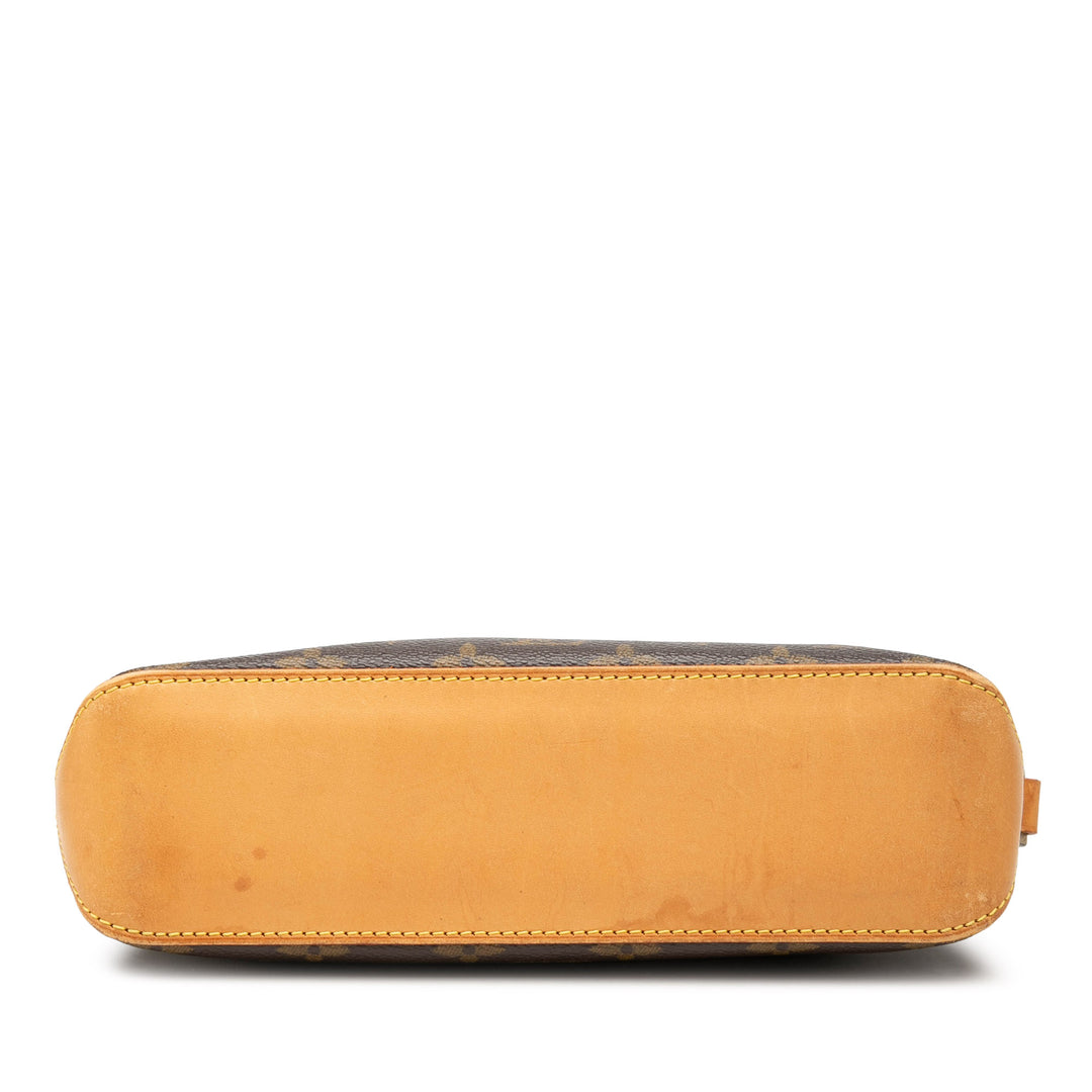 Brauner Monogramm-Gehwagen