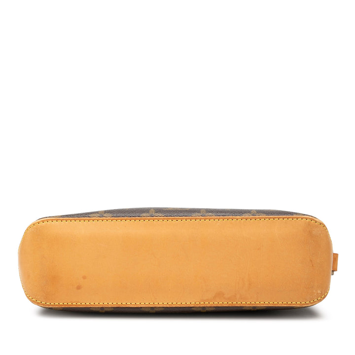 Brauner Monogramm-Gehwagen