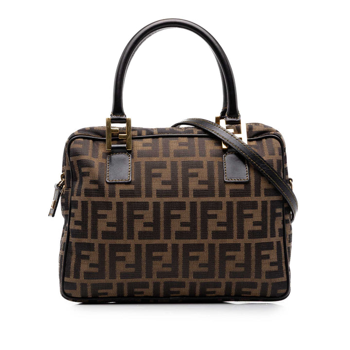 Fendi Zucca Sac Marron – vue principale – GABY PARIS