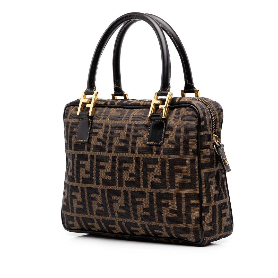 Fendi Zucca Sac Marron – vue 2 – GABY PARIS