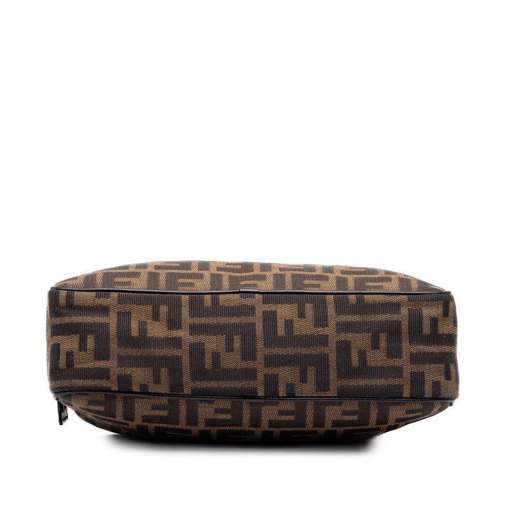 Fendi Zucca Sac Marron – vue 3 – GABY PARIS