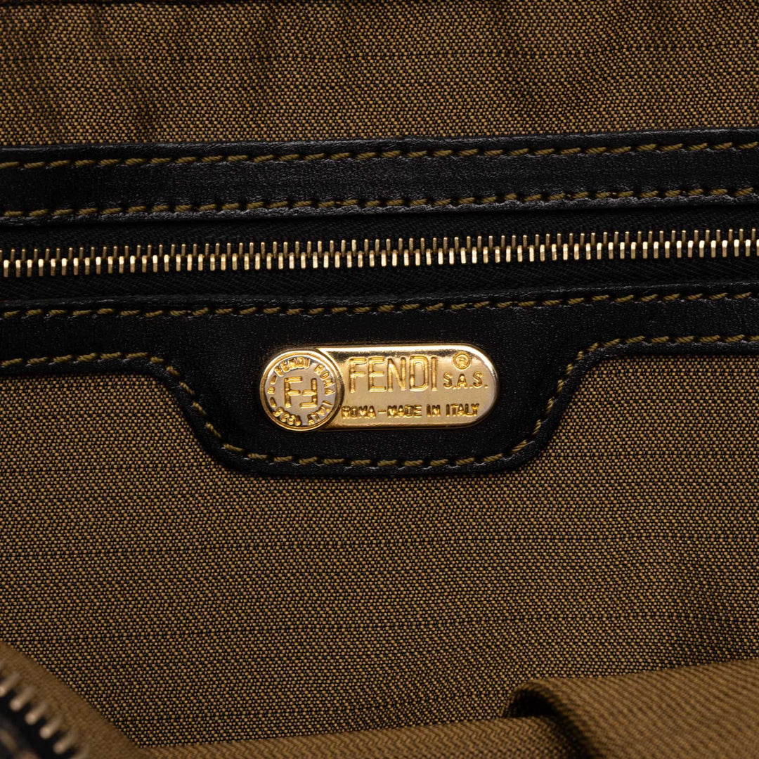 Fendi Zucca Sac Marron – vue 5 – GABY PARIS