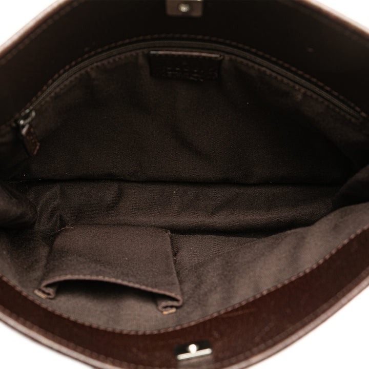 Gucci GG Toile Eclipse Sac porté croisé Marron