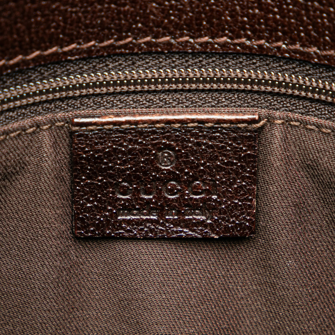 Gucci GG Toile Eclipse Sac porté croisé Marron