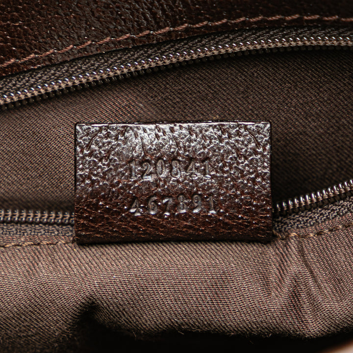 Gucci GG Toile Eclipse Sac porté croisé Marron