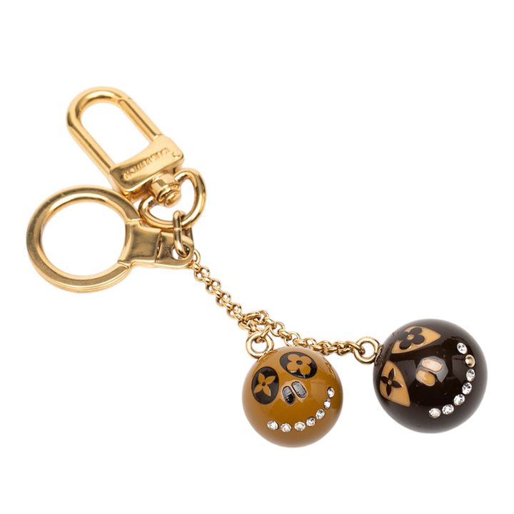 Louis Vuitton plaqué Strass et Resin Jack et Lucie Key Holder et Bijou de sac