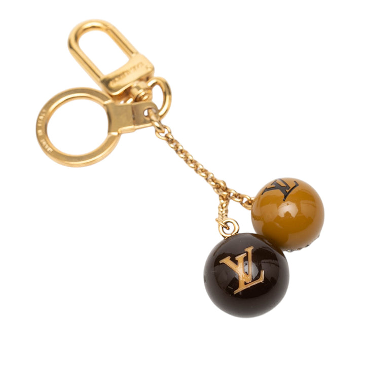 Louis Vuitton plaqué Strass et Resin Jack et Lucie Key Holder et Bijou de sac