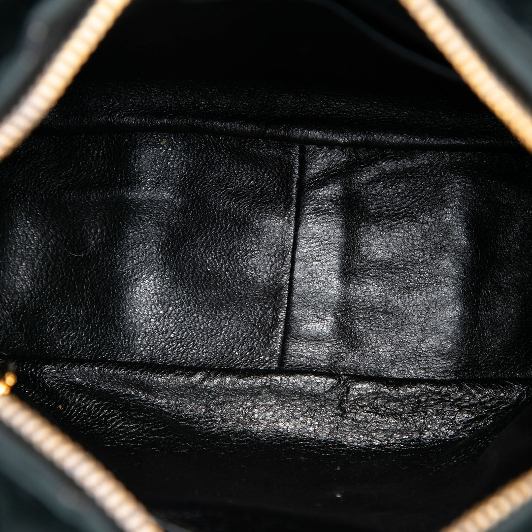 Chanel CC Matelassé Sac Velours