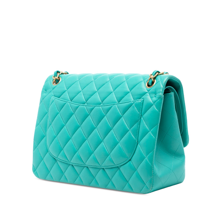 Chanel Jumbo Classic Cuir d’agneau Double rabat