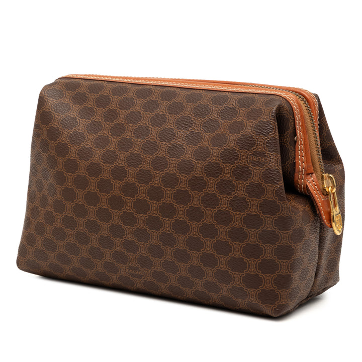 Celine Macadam Coated Toile Pochette