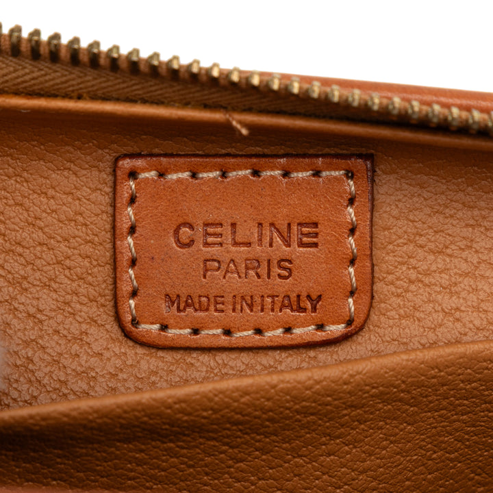 Celine Macadam Coated Toile Pochette