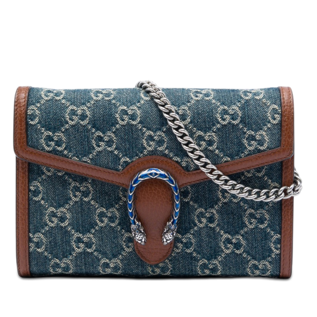 Gucci GG Jean Dionysus Wallet on Chain