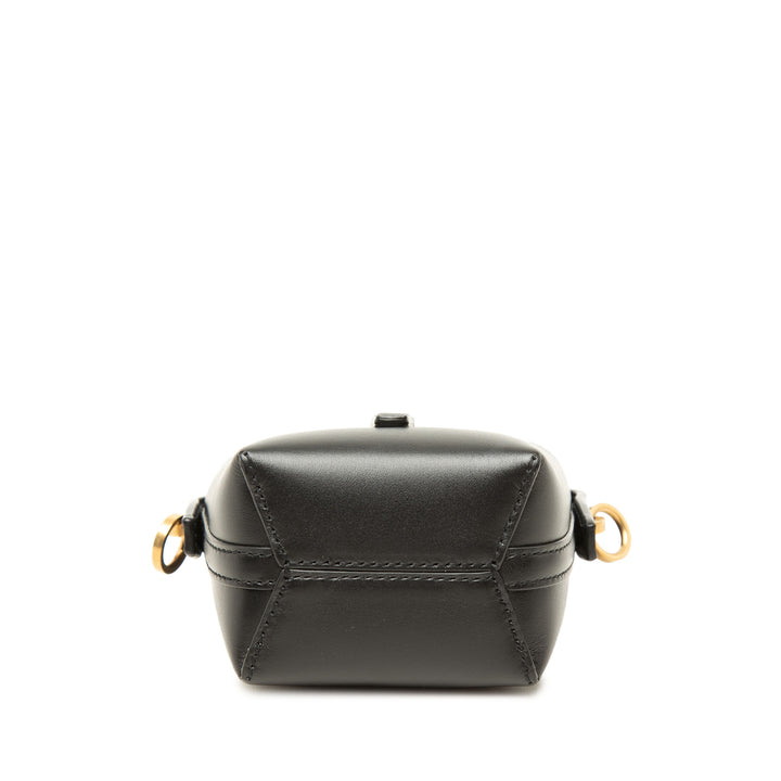 Saint Laurent Sac seau brillant Le 37 Micro Cuir de veau Noir – vue 3 – GABY PARIS