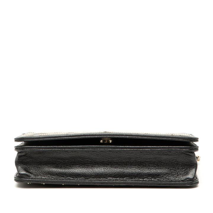 Chanel CC Studded Goatskin Wallet On Chain Noir – GABY PARIS Authentique