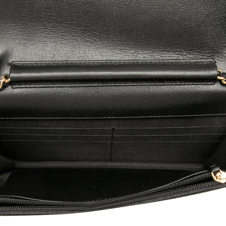 Chanel CC Studded Goatskin Wallet On Chain Noir – GABY PARIS Authentique