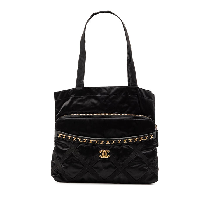 Chanel Nylon Grosgrain Lifestyle Foldable Cabas – GABY PARIS Authentique