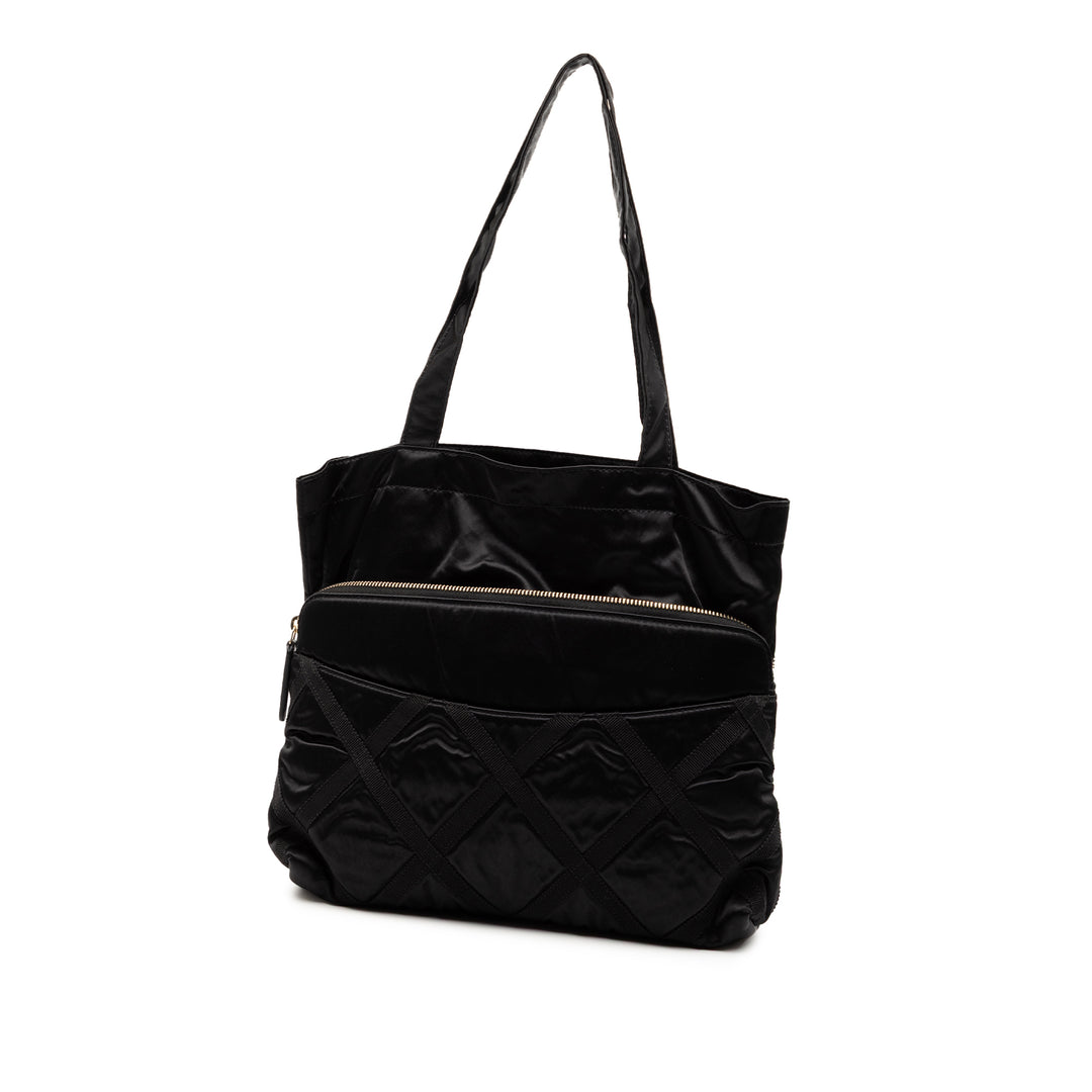 Chanel Nylon Grosgrain Lifestyle Foldable Cabas – GABY PARIS Authentique