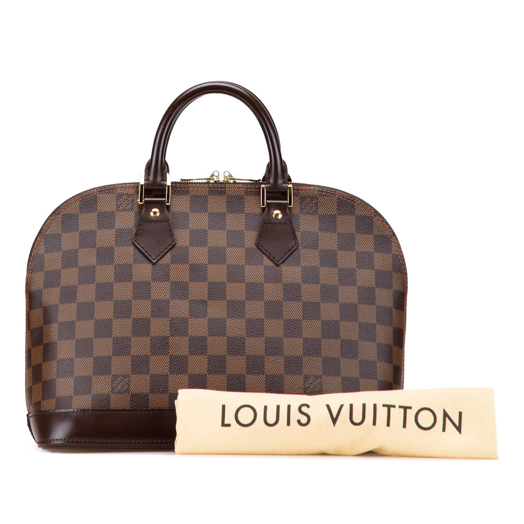 Louis Vuitton Damier Ebene Alma PM Marron