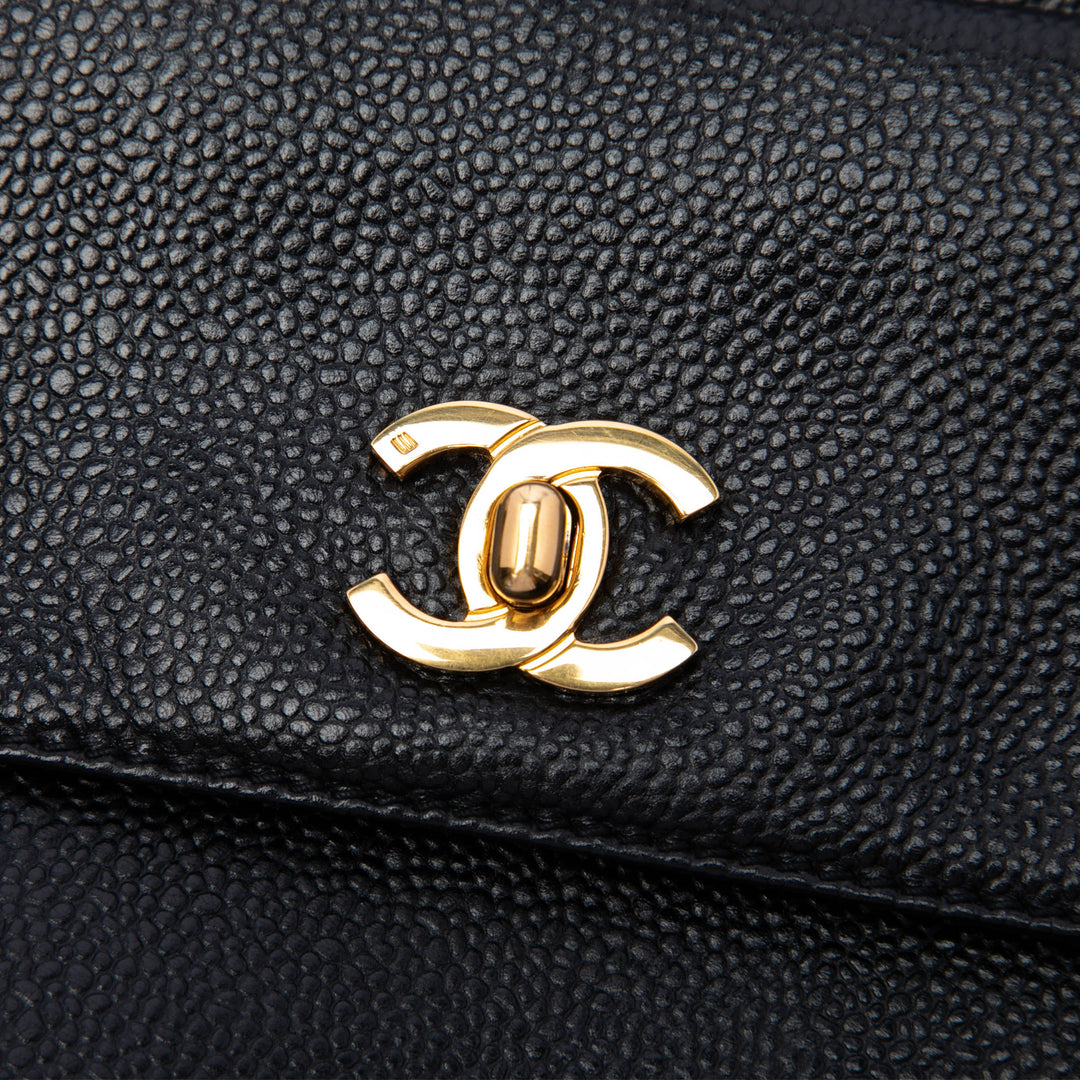 Chanel CC Caviar Front Pocket Sac bandoulière