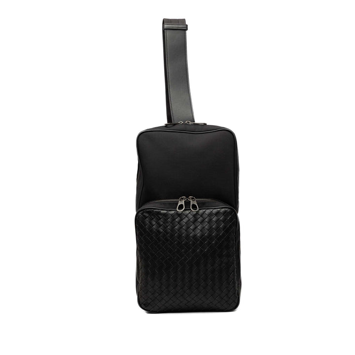 Bottega Veneta Intrecciato Sling Sac Noir