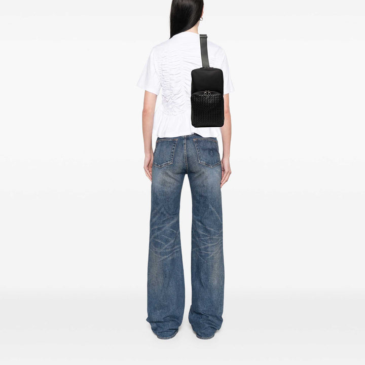 Bottega Veneta Intrecciato Sling Sac Noir