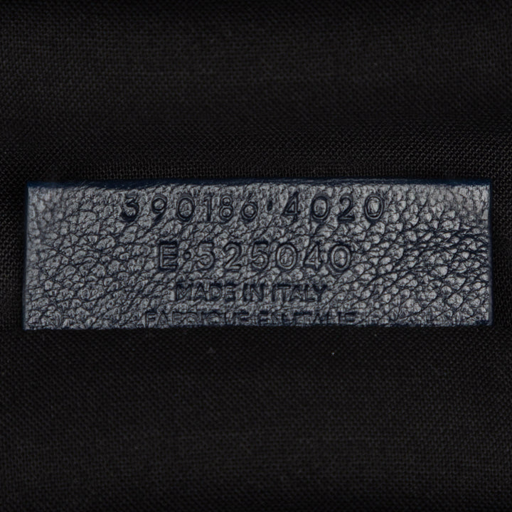 Balenciaga Chevre Motocross Classic Metallic Edge Pochette