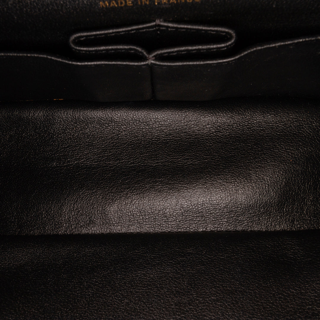 Chanel Croc embossé 2.55 Reissue Double rabat Sac Moyen Cuir d'agneau