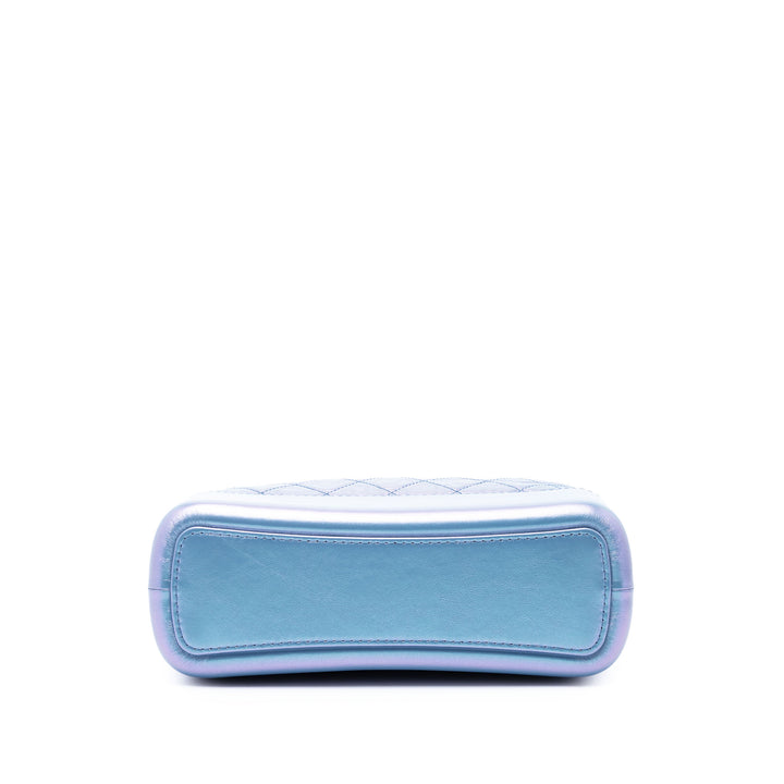 Chanel Medium Matelassé Iridescent Cuir d’agneau et Cuir de veau Gabrielle Hobo