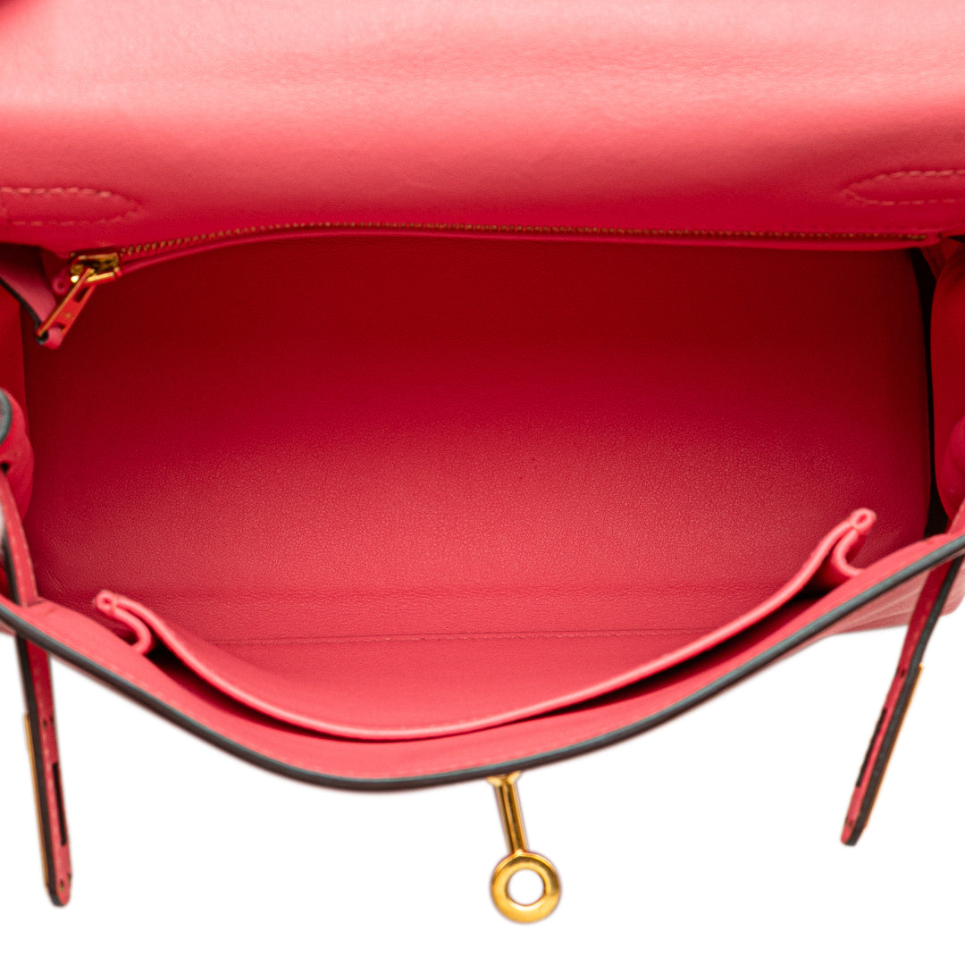 Hermès Swift Kelly II Retourne 25 Rose – GABY PARIS Authentique