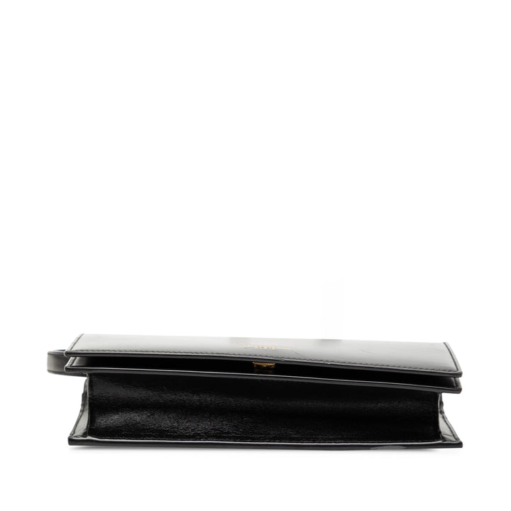 Saint Laurent Smooth Cuir de veau Sac porté croisé