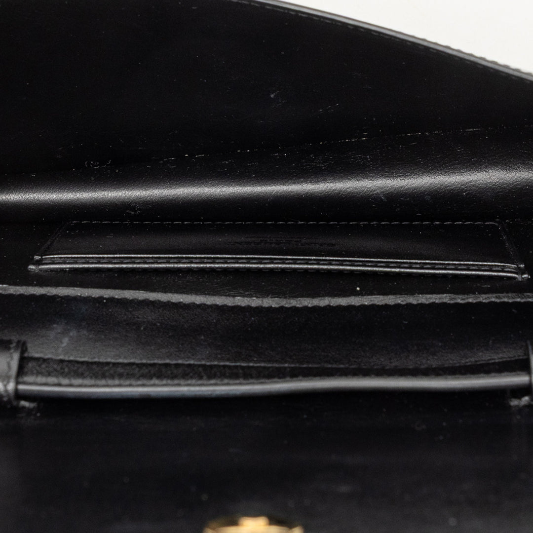 Saint Laurent Smooth Cuir de veau Sac porté croisé