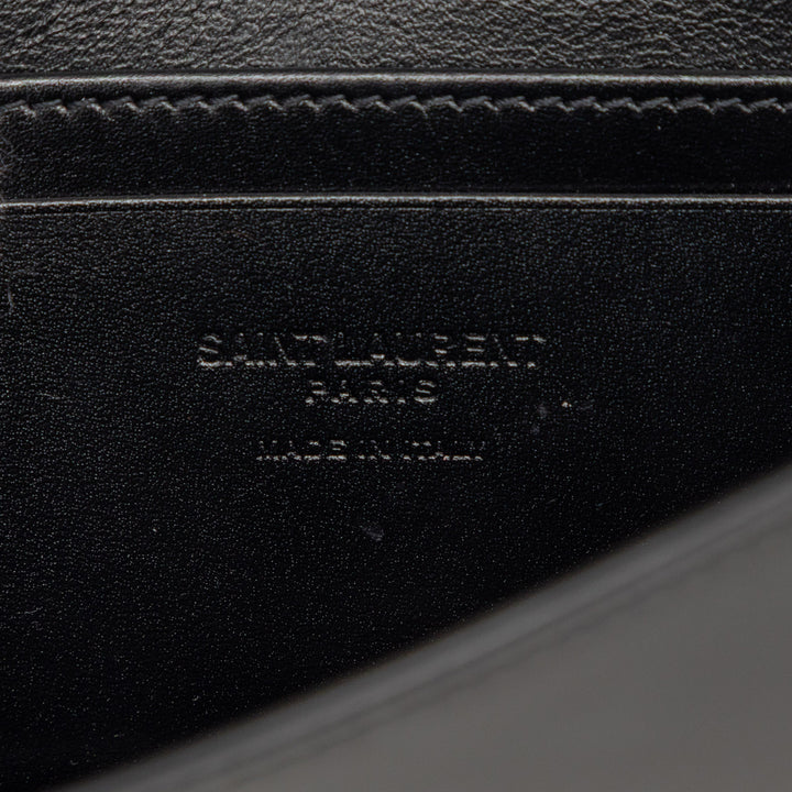 Saint Laurent Smooth Cuir de veau Sac porté croisé