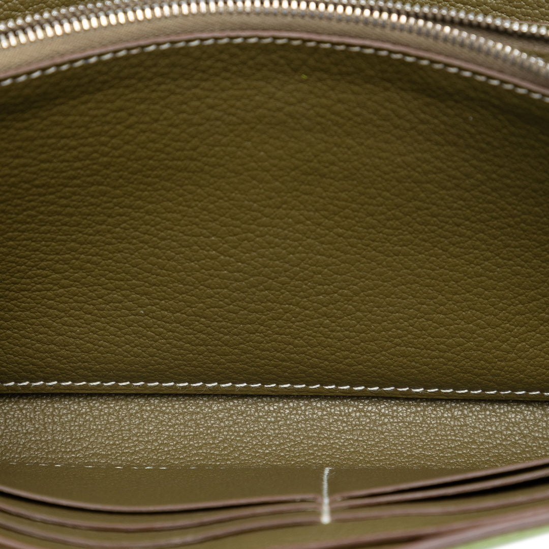 Hermès Chevre Mysore Vero Kelly Longue Portefeuille