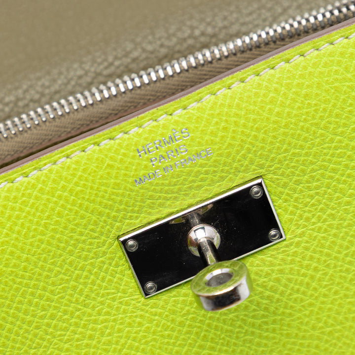Hermès Chevre Mysore Vero Kelly Longue Portefeuille