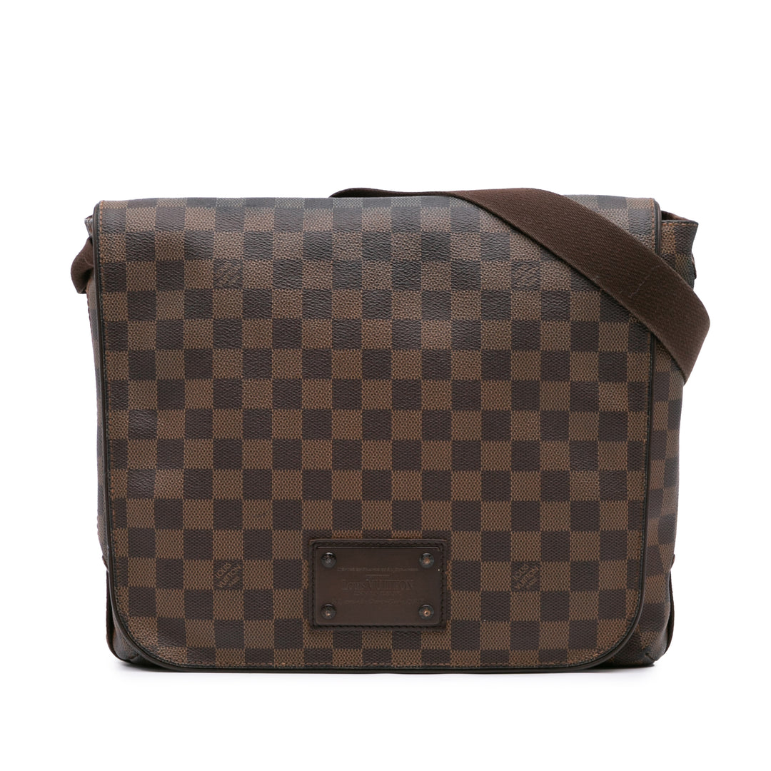 Damier Ebene Brooklyn MM Brown - Gaby Paris