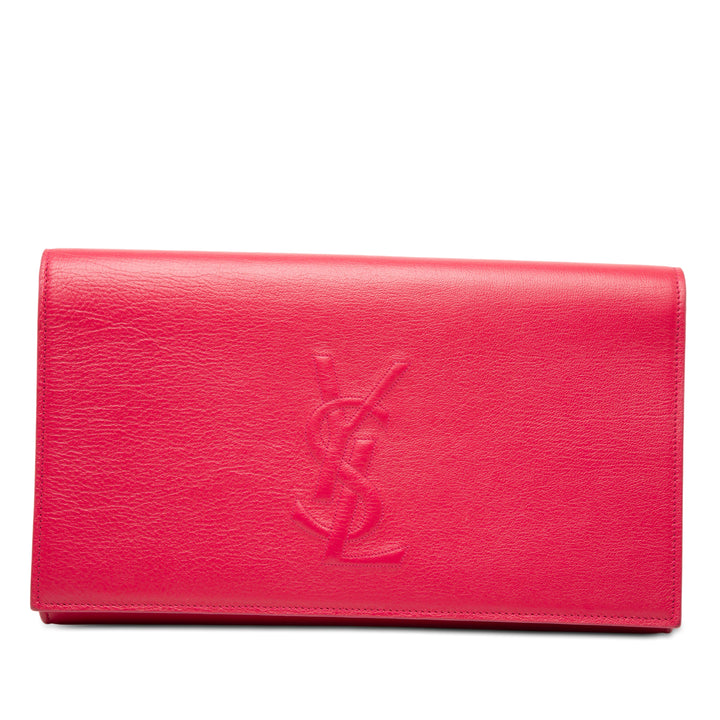 Saint Laurent Large Cuir Belle De Jour Pochette