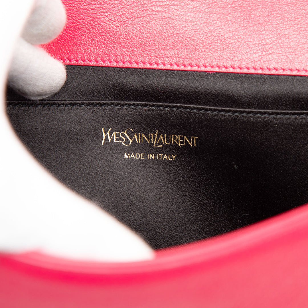 Saint Laurent Large Cuir Belle De Jour Pochette