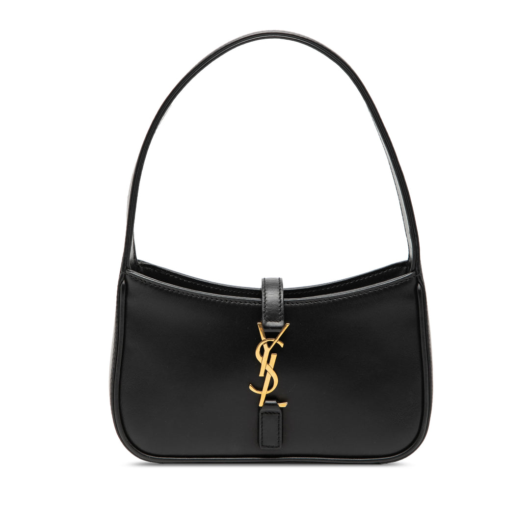 Saint Laurent Mini Smooth Cuir de veau Le 5 a 7